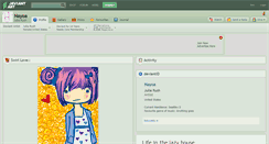 Desktop Screenshot of nayoa.deviantart.com