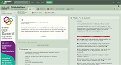 Desktop Screenshot of fordajustice.deviantart.com