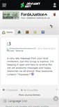 Mobile Screenshot of fordajustice.deviantart.com