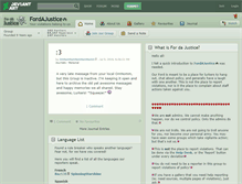 Tablet Screenshot of fordajustice.deviantart.com