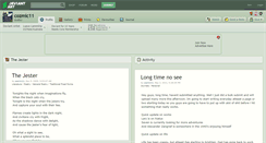 Desktop Screenshot of cozmic11.deviantart.com