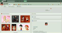 Desktop Screenshot of eternal2d.deviantart.com