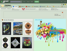 Tablet Screenshot of katjakay.deviantart.com