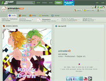 Tablet Screenshot of animaiden.deviantart.com