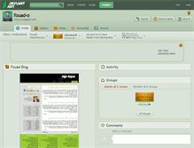 Tablet Screenshot of fouad-o.deviantart.com