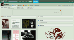 Desktop Screenshot of amorius.deviantart.com