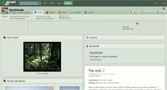 Desktop Screenshot of liquidshade.deviantart.com