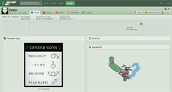 Desktop Screenshot of celtor.deviantart.com