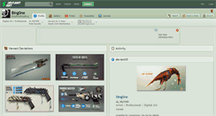 Desktop Screenshot of bing0ne.deviantart.com