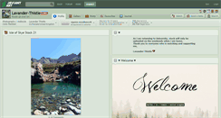 Desktop Screenshot of lavander-thistle.deviantart.com