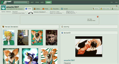 Desktop Screenshot of emochic7897.deviantart.com