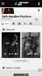 Mobile Screenshot of dark-macabre-psycho.deviantart.com