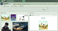 Desktop Screenshot of chrispynutt.deviantart.com