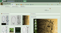 Desktop Screenshot of db-northbound.deviantart.com