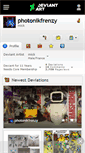 Mobile Screenshot of photonikfrenzy.deviantart.com