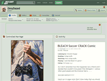 Tablet Screenshot of greydazed.deviantart.com