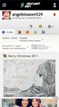 Mobile Screenshot of angelblossom529.deviantart.com