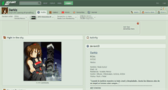 Desktop Screenshot of darkiz.deviantart.com