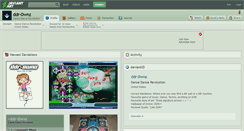 Desktop Screenshot of ddr-0wnz.deviantart.com