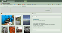 Desktop Screenshot of gypsy-dreams.deviantart.com