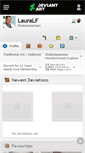 Mobile Screenshot of lauralf.deviantart.com