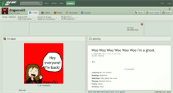 Desktop Screenshot of dragoon465.deviantart.com