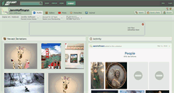 Desktop Screenshot of jennhoffmann.deviantart.com