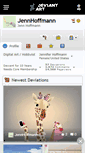 Mobile Screenshot of jennhoffmann.deviantart.com