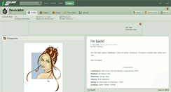 Desktop Screenshot of dawncaller.deviantart.com