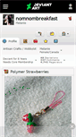 Mobile Screenshot of nomnombreakfast.deviantart.com