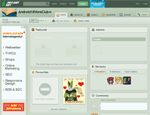 Tablet Screenshot of android18voreclub.deviantart.com