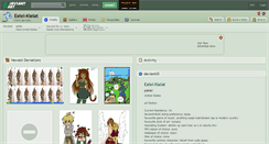 Desktop Screenshot of eelel-kielat.deviantart.com