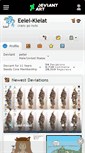 Mobile Screenshot of eelel-kielat.deviantart.com