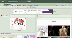 Desktop Screenshot of kizukudawn.deviantart.com