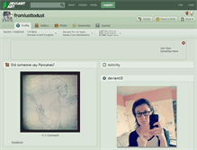 Tablet Screenshot of fromlusttodust.deviantart.com