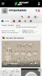 Mobile Screenshot of minipolkadots.deviantart.com