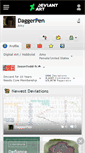 Mobile Screenshot of daggerpen.deviantart.com