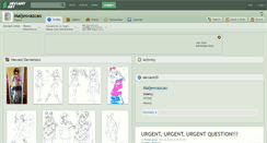 Desktop Screenshot of maljesvazcao.deviantart.com