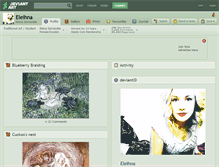 Tablet Screenshot of eleihna.deviantart.com