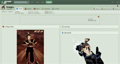Desktop Screenshot of draegos.deviantart.com