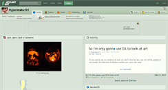 Desktop Screenshot of hyperotaku101.deviantart.com