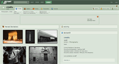 Desktop Screenshot of creatiu.deviantart.com