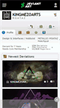 Mobile Screenshot of kingmezoarts.deviantart.com
