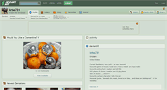 Desktop Screenshot of krisa731.deviantart.com