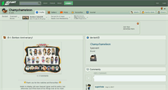 Desktop Screenshot of chamychameleon.deviantart.com