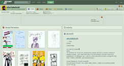 Desktop Screenshot of etsuxakatsuki.deviantart.com