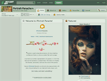 Tablet Screenshot of portrait-panache.deviantart.com