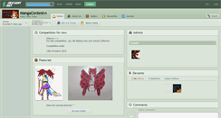 Desktop Screenshot of mangacontest.deviantart.com