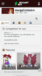 Mobile Screenshot of mangacontest.deviantart.com