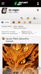 Mobile Screenshot of dj-vegan.deviantart.com